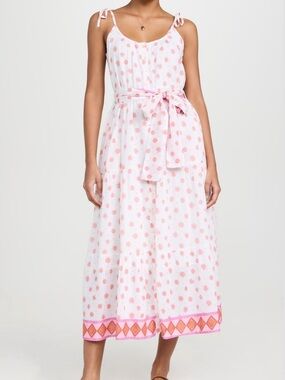 Marea by Liz Joy Siesta Tie- Waist Maxi Dress